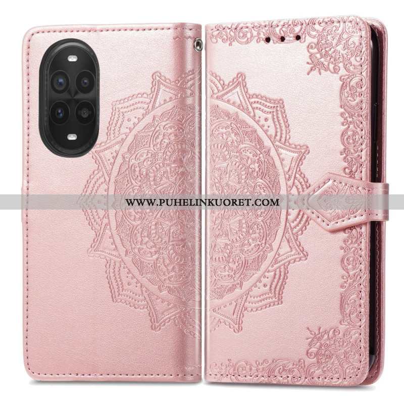 Nahkakotelo Huawei Nova 13 Pro Barokkimandala