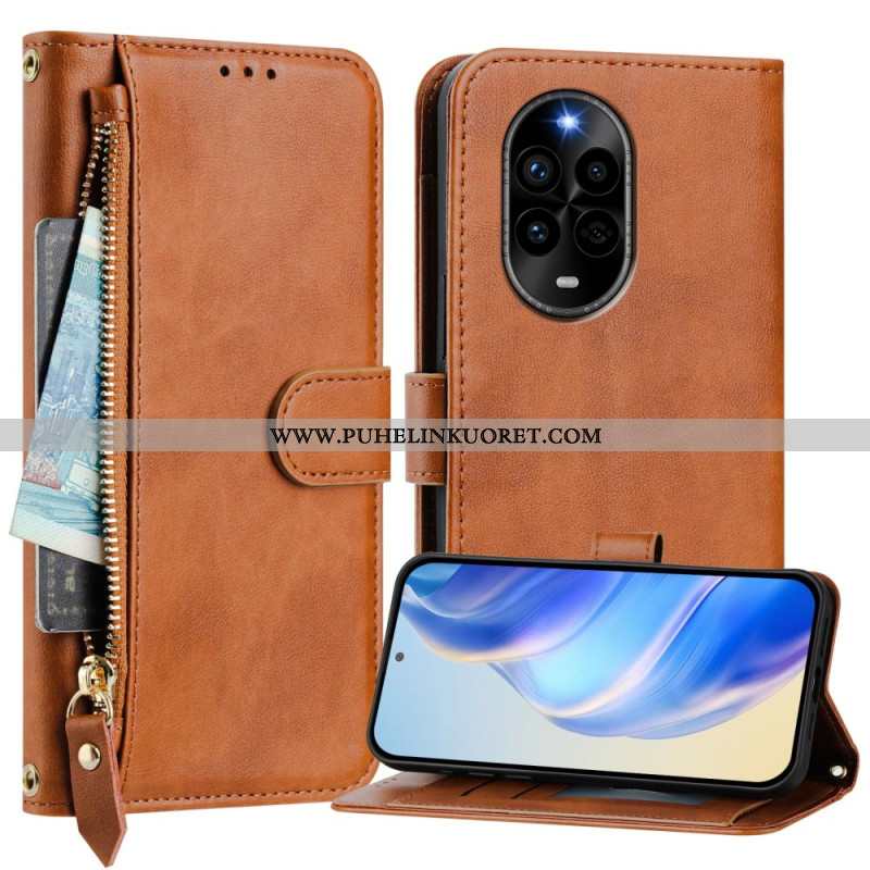 Kotelot Huawei Nova 13 Pro Puhelinkuoret Vetoketjullinen Lompakko