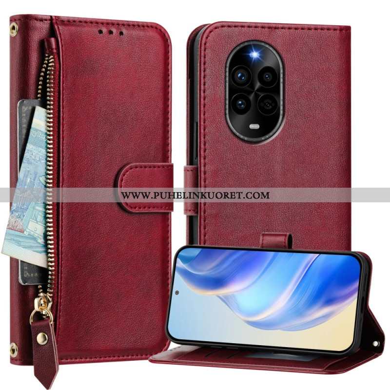 Kotelot Huawei Nova 13 Pro Puhelinkuoret Vetoketjullinen Lompakko