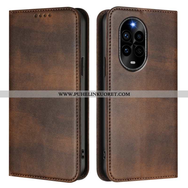 Nahkakotelo Huawei Nova 13 Pro Vintage-malli Suojakuori