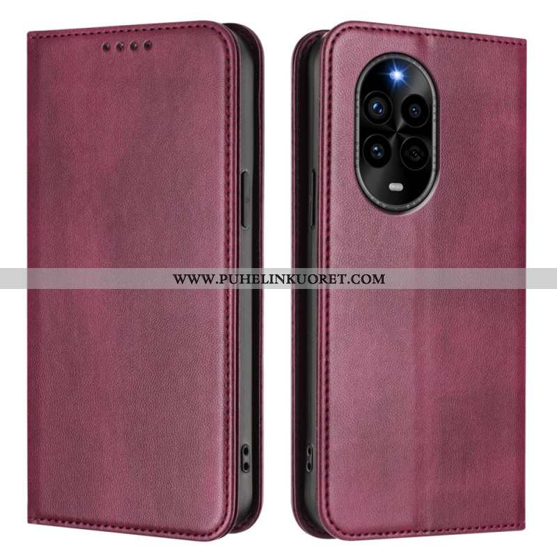 Nahkakotelo Huawei Nova 13 Pro Vintage-malli Suojakuori