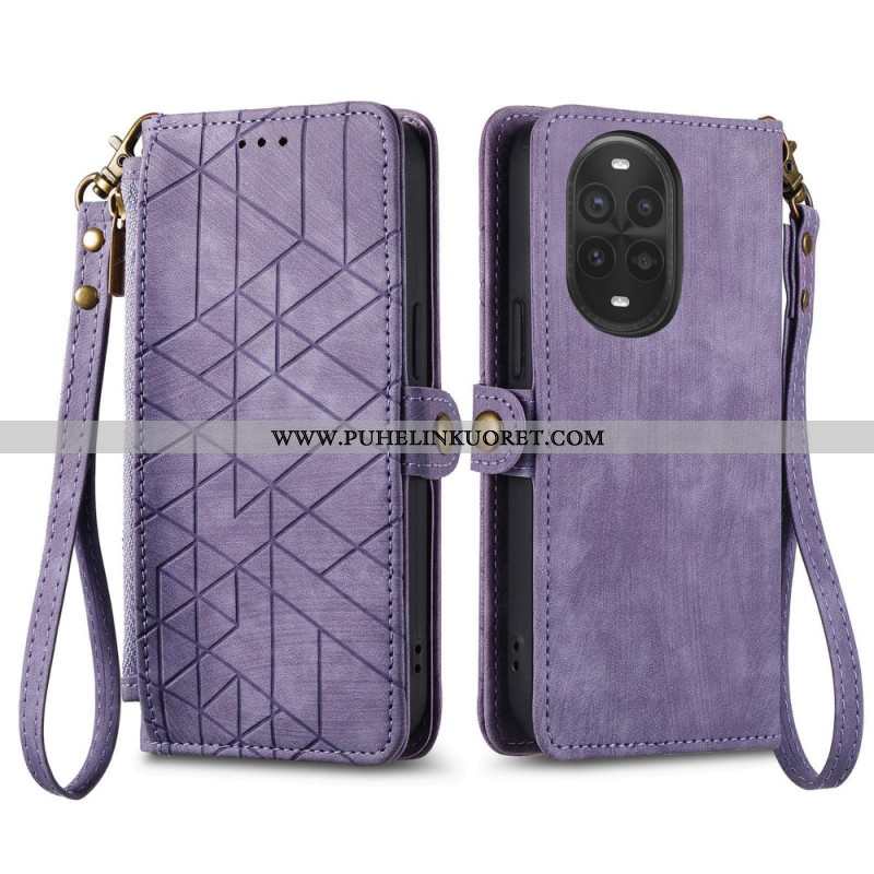 Kotelot Huawei Nova 13 Pro Vetoketjullinen Lompakko Suojakuori