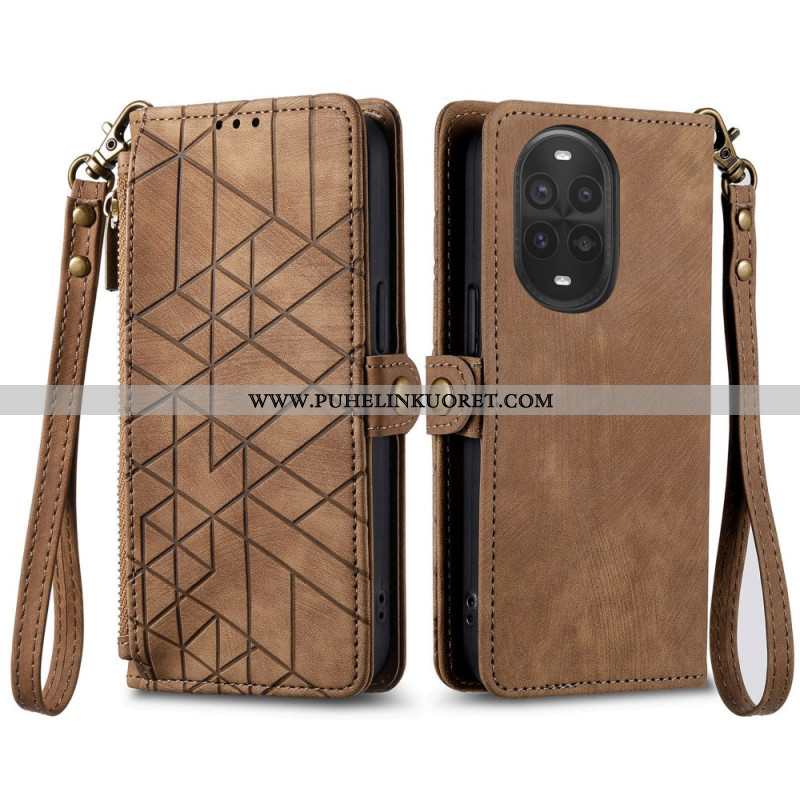 Kotelot Huawei Nova 13 Pro Vetoketjullinen Lompakko Suojakuori