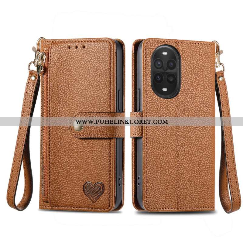 Kuoret Huawei Nova 13 Pro Sydänkuvioinen Rfid-suojaus