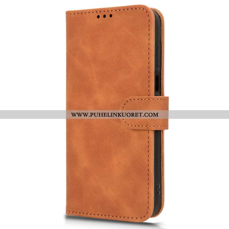 Nahkakotelo Huawei Pura 80 Mokkanahkaefekti