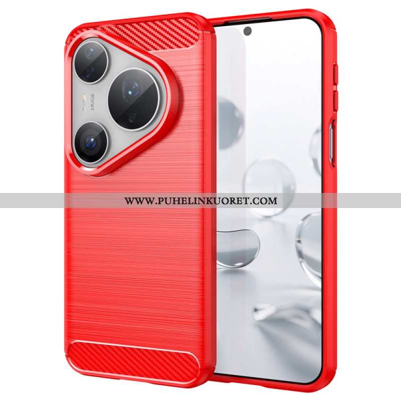 Kuori Huawei Pura 80 Pro Harjattu Hiilikuitu Suojakuori