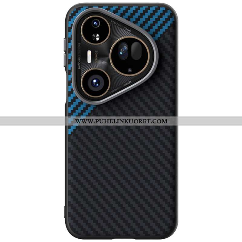 Kuori Huawei Pura 80 Ultra Magsafe Carbon Fiber Abeel Suojakuori