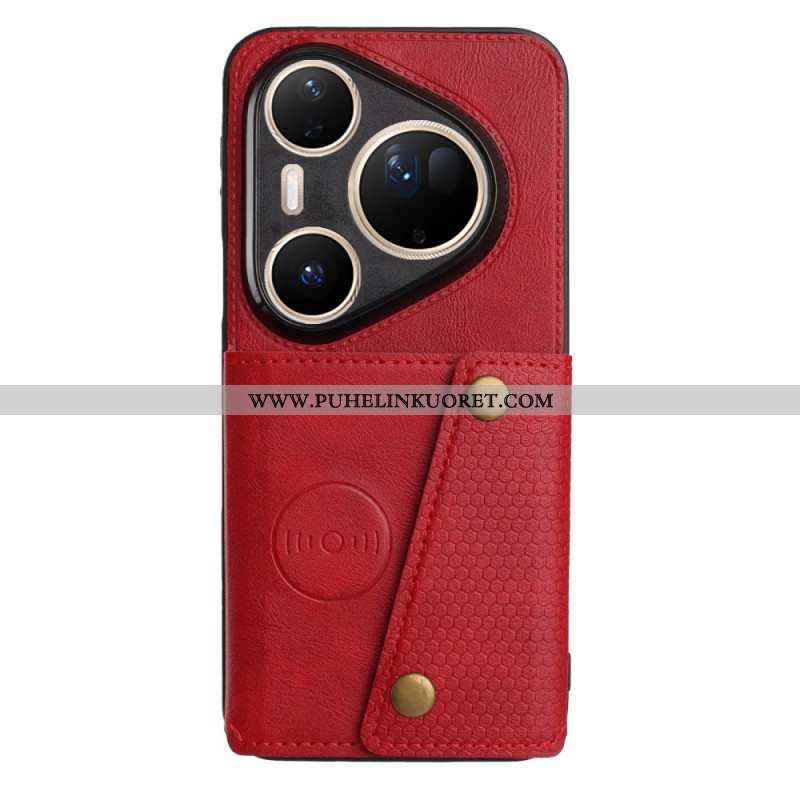 Kuori Huawei Pura 80 Ultra Nahkaefektikorttikotelo Suojakuori