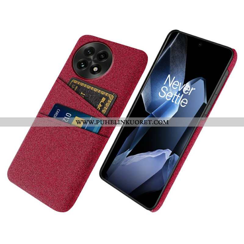 Kuori Oneplus 13 Kangaskuvioinen Korttikotelo