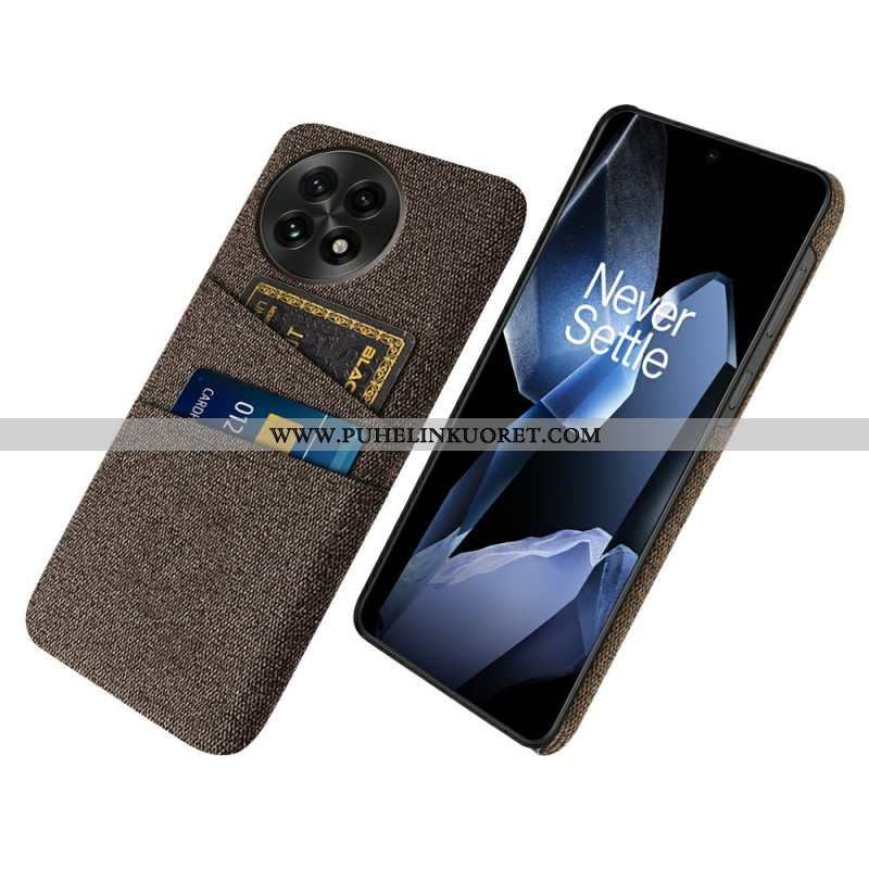 Kuori Oneplus 13 Kangaskuvioinen Korttikotelo