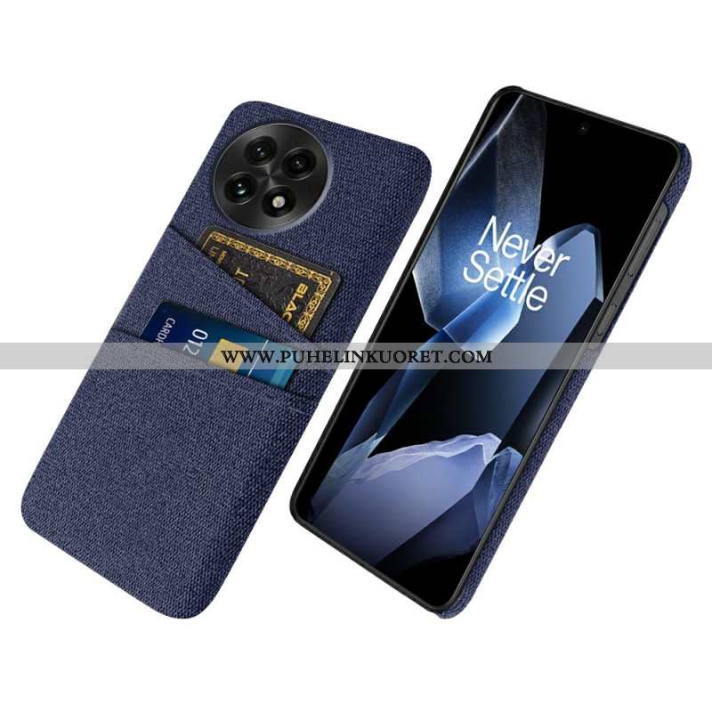 Kuori Oneplus 13 Kangaskuvioinen Korttikotelo