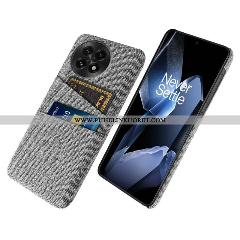 Kuori Oneplus 13 Kangaskuvioinen Korttikotelo