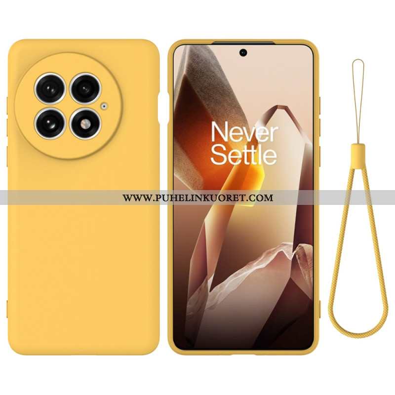 Kuori Oneplus 13 Nestemäinen Silikoni Rannekkeella Suojakuori