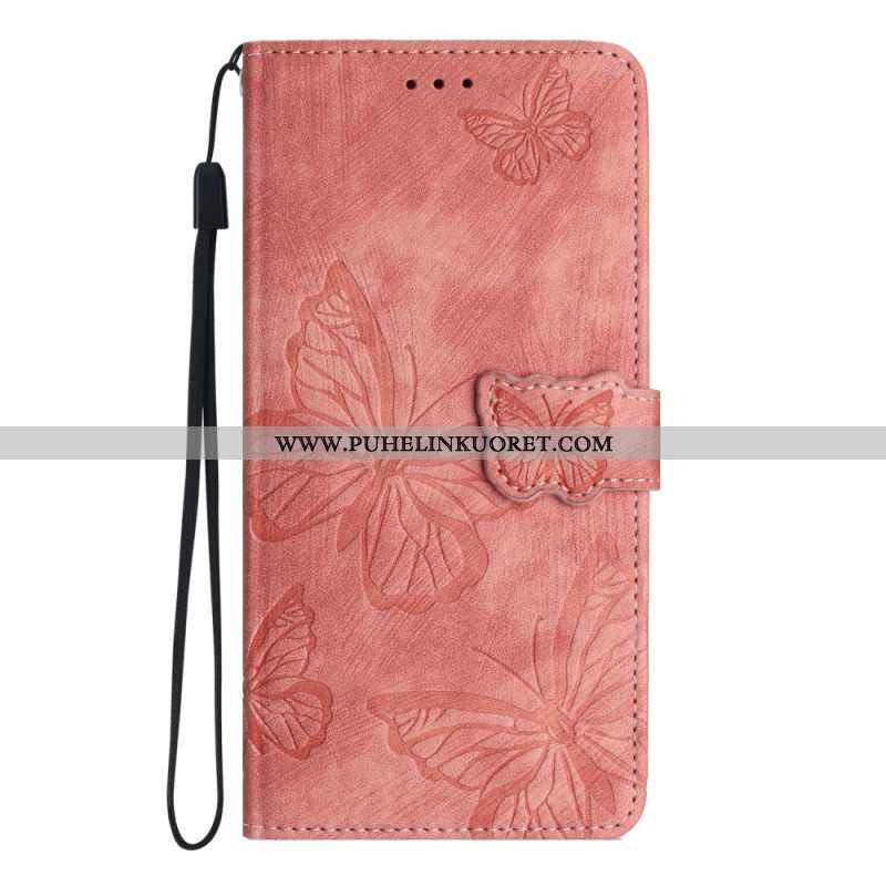 Kotelot Oneplus 13 Perhosmokkanahkaefekti Suojakuori