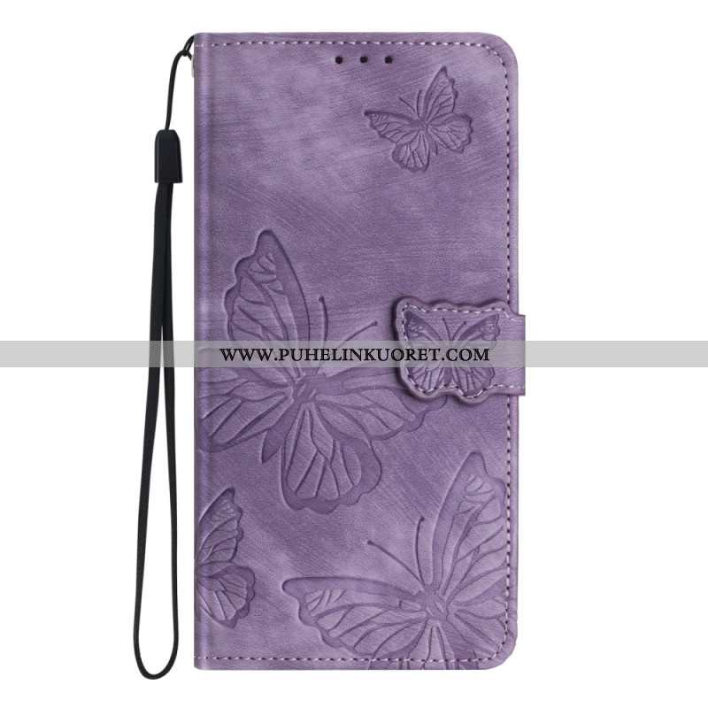 Kotelot Oneplus 13 Perhosmokkanahkaefekti Suojakuori