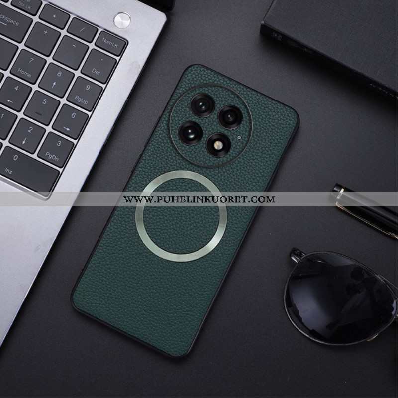 Kuori Oneplus 13 Teksturoitu Keinonahka Yhteensopiva Magsafen Kanssa