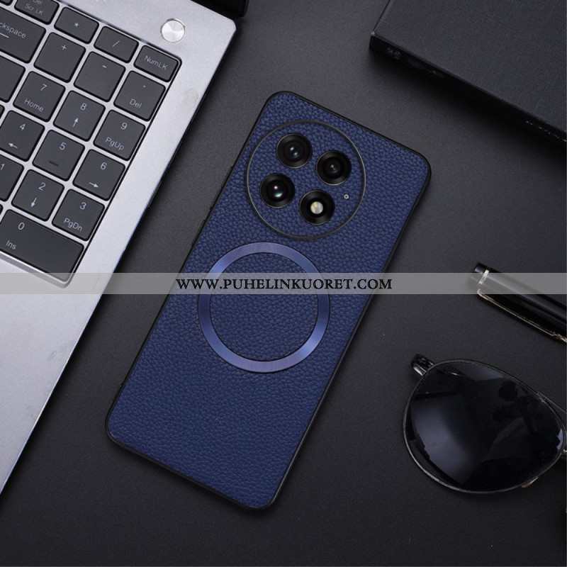 Kuori Oneplus 13 Teksturoitu Keinonahka Yhteensopiva Magsafen Kanssa