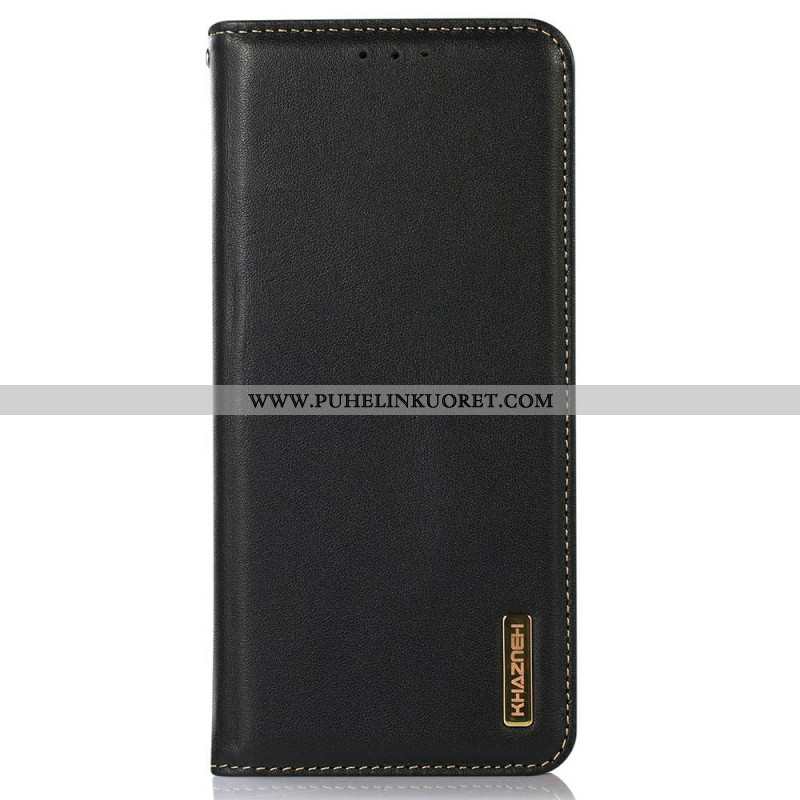 Nahkakotelo Oneplus 13 Khazneh Nappanahka