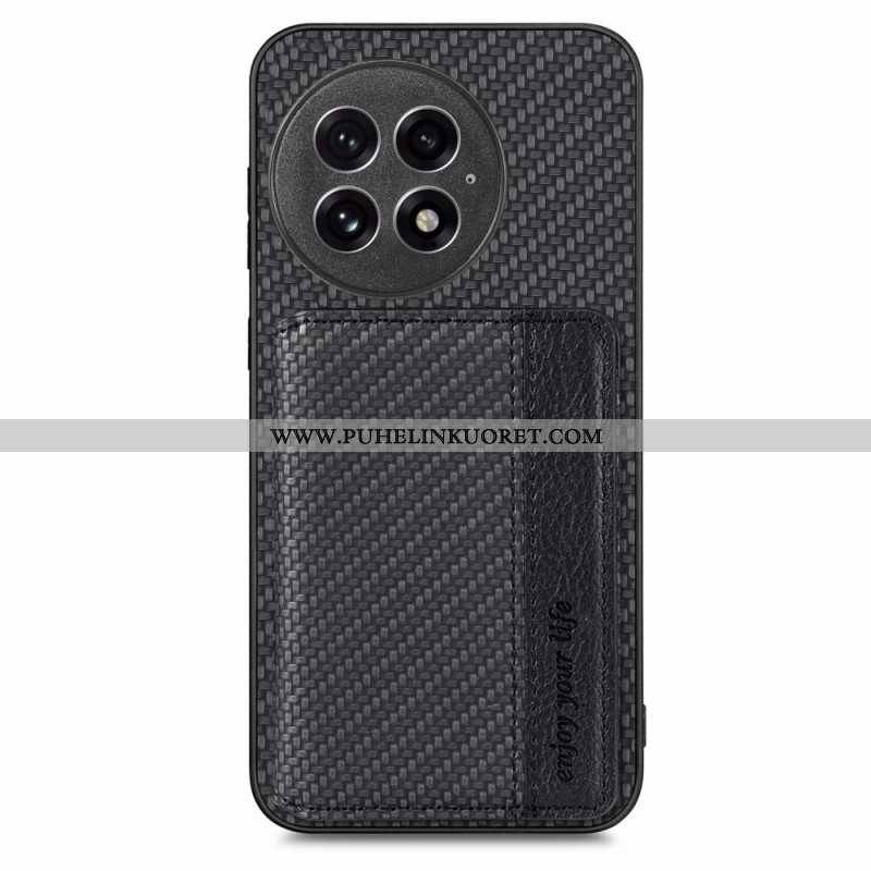 Case Oneplus 13 Puhelinkuoret Hiilikuituinen Magneettikorttikotelo