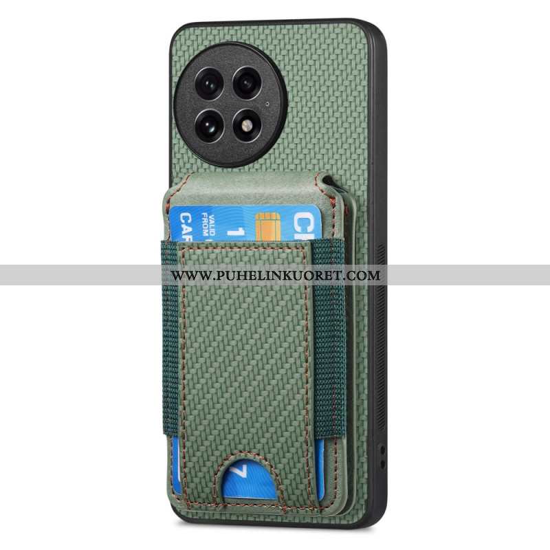 Kuori Oneplus 13 Hiilikuituinen Korttikotelo Ja Teline