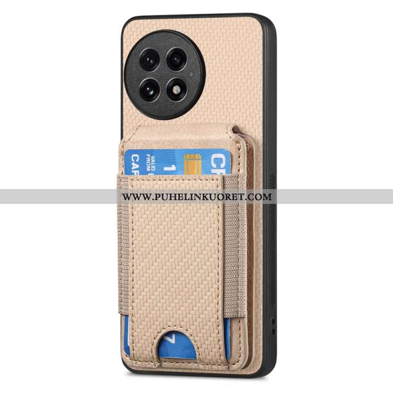 Kuori Oneplus 13 Hiilikuituinen Korttikotelo Ja Teline