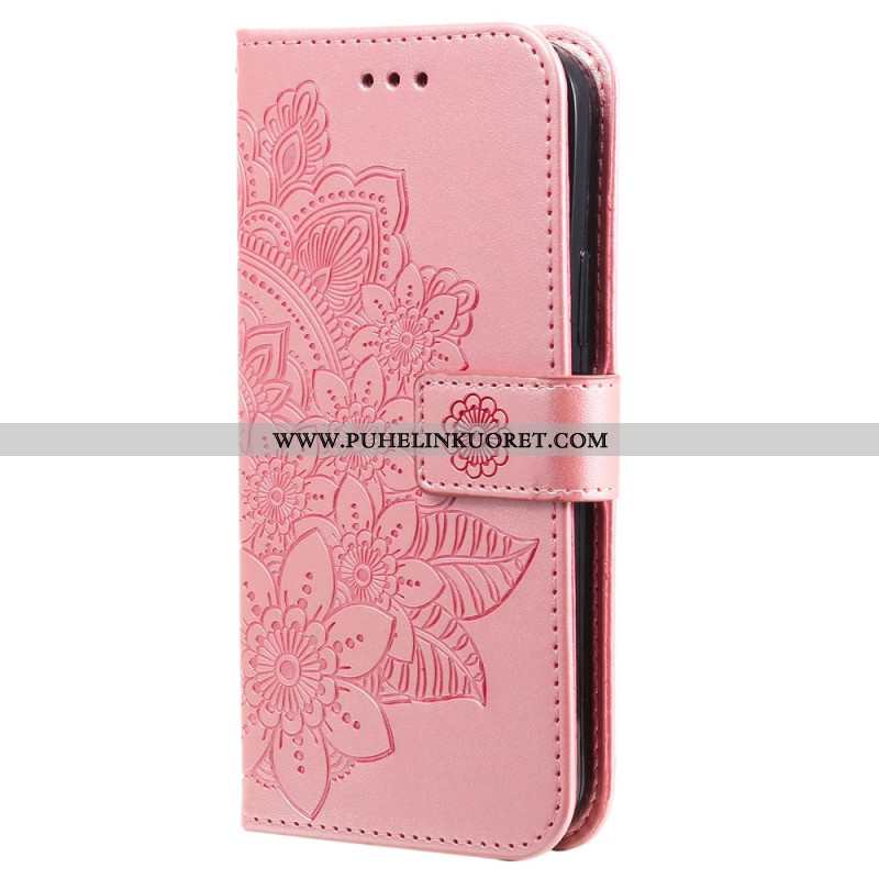 Nahkakotelo Oneplus 13r Mandala-kuvio