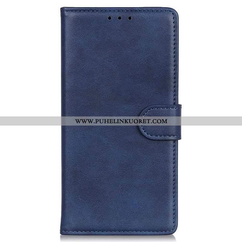 Kotelot Oneplus 13r Keinonahka Mattapintainen Suojakuori