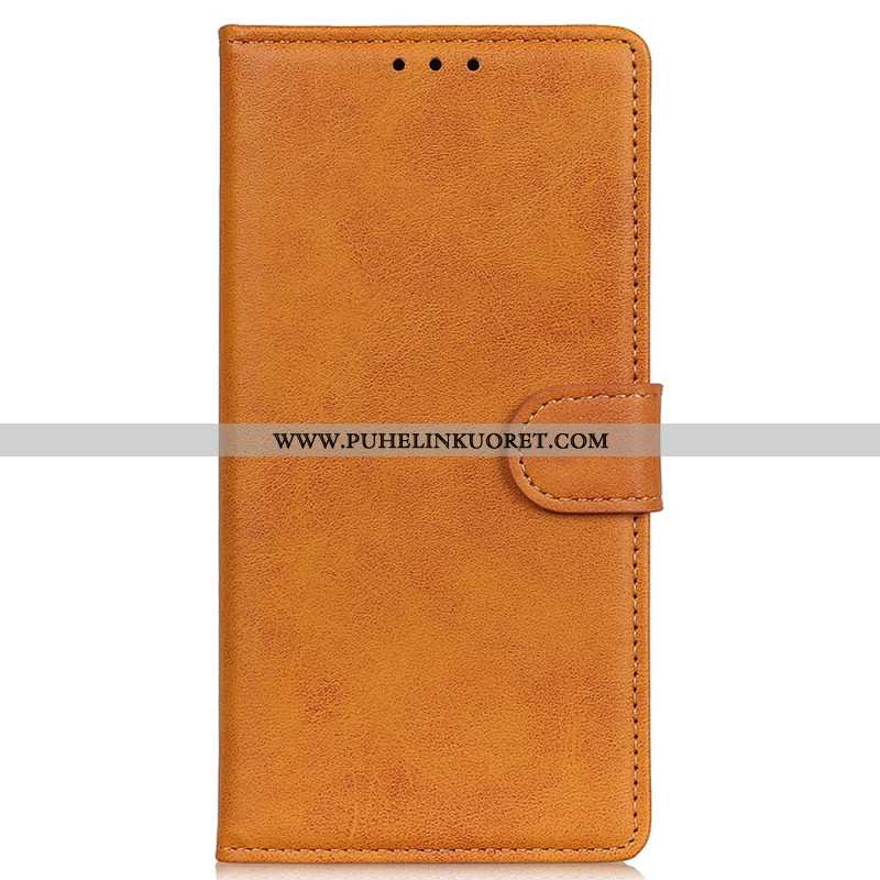 Kotelot Oneplus 13r Keinonahka Mattapintainen Suojakuori