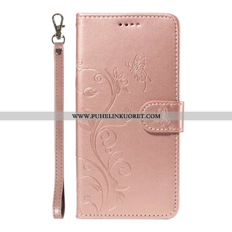 Kuoret Oneplus 13r Kukkakuvioinen Ranneke