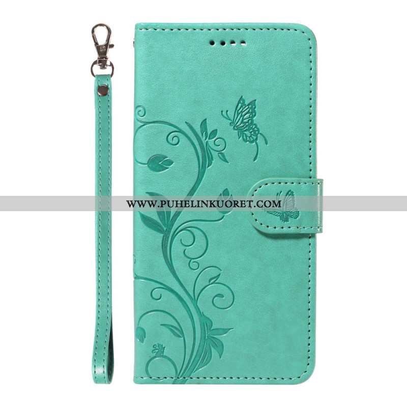 Kuoret Oneplus 13r Kukkakuvioinen Ranneke