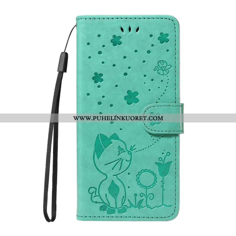 Kotelot Oneplus 13r Kissa Ja Mehiläinen Suojakuori