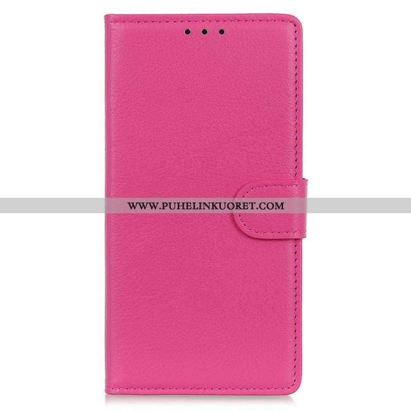 Nahkakotelo Oneplus 15 Perinteinen Keinonahka