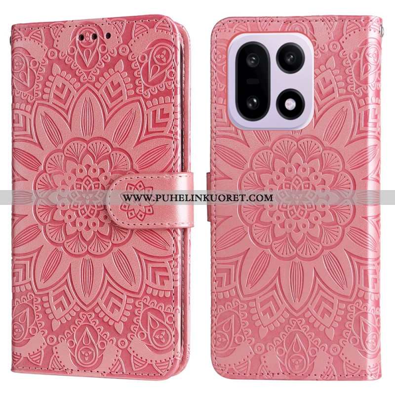 Kotelot Oneplus 15 Puhelinkuoret Auringonkukkakuvio