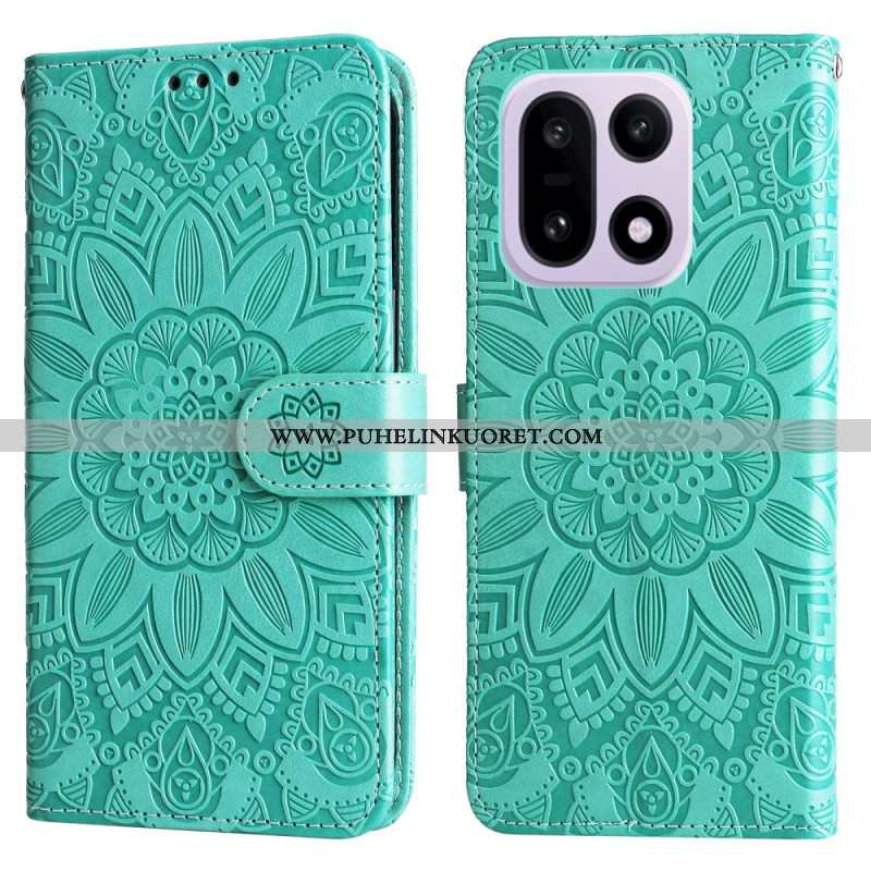 Kotelot Oneplus 15 Puhelinkuoret Auringonkukkakuvio