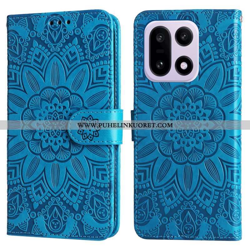 Kotelot Oneplus 15 Puhelinkuoret Auringonkukkakuvio