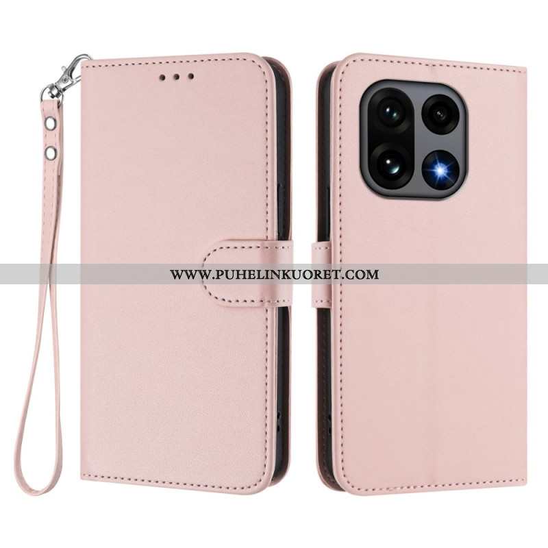 Kotelot Oneplus 15 Yksivärinen Hihnalla Suojakuori