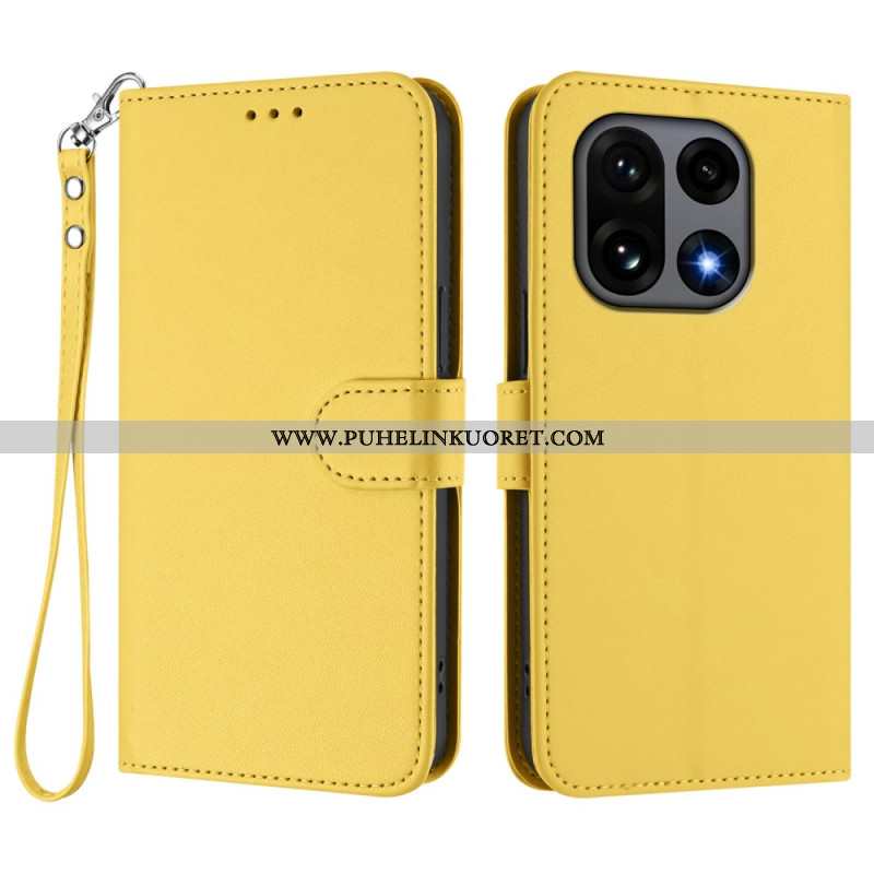 Kotelot Oneplus 15 Yksivärinen Hihnalla Suojakuori