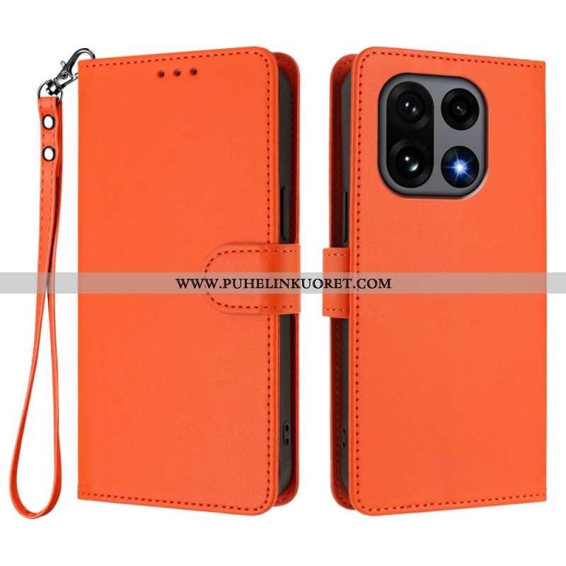 Kotelot Oneplus 15 Yksivärinen Hihnalla Suojakuori