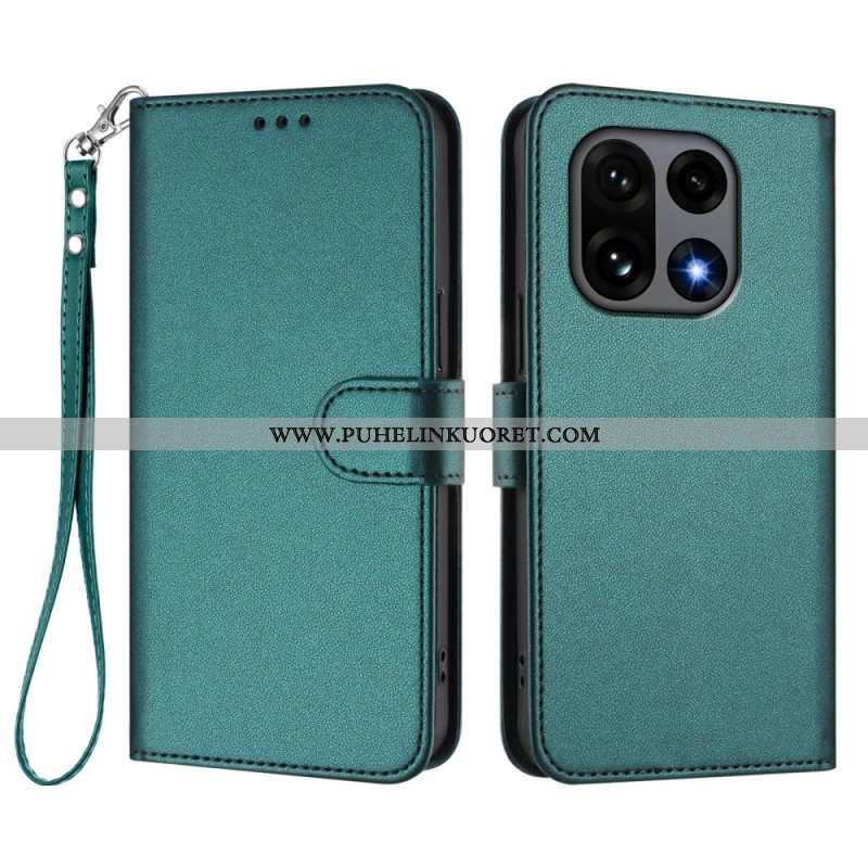 Kotelot Oneplus 15 Yksivärinen Hihnalla Suojakuori