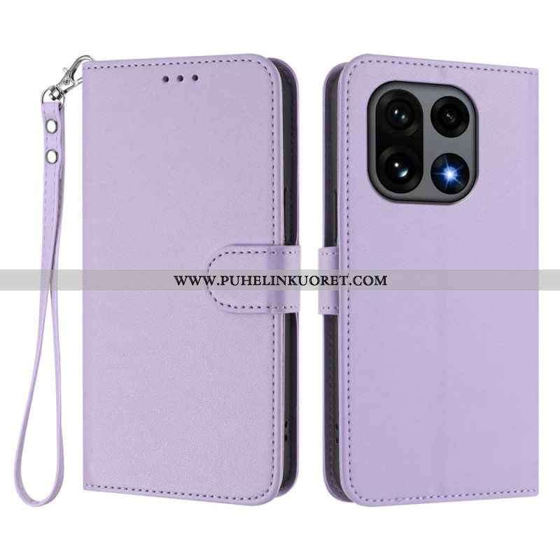 Kotelot Oneplus 15 Yksivärinen Hihnalla Suojakuori