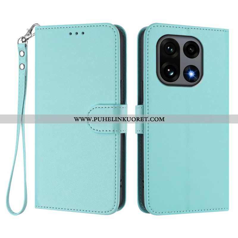 Kotelot Oneplus 15 Yksivärinen Hihnalla Suojakuori