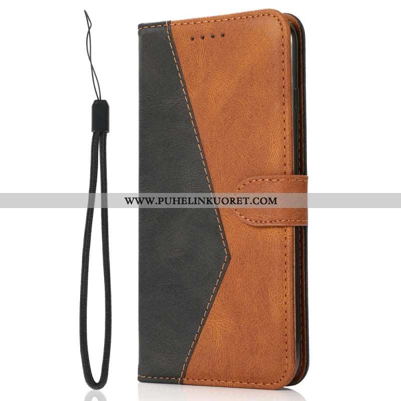 Nahkakotelo Oneplus 15 Kaksivärinen Malli