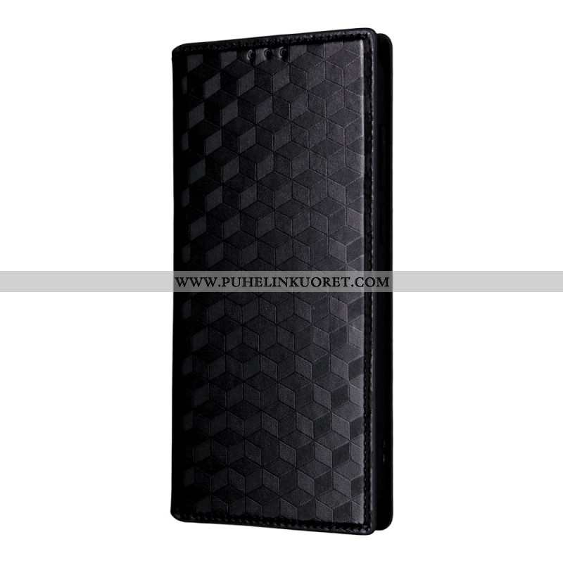 Nahkakotelo Oneplus 15 Timanttikuvio