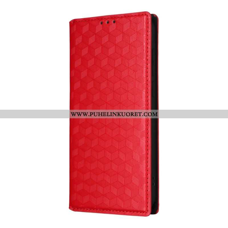 Nahkakotelo Oneplus 15 Timanttikuvio