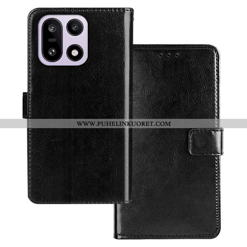 Kotelot Oneplus 15 Nahkaefekti