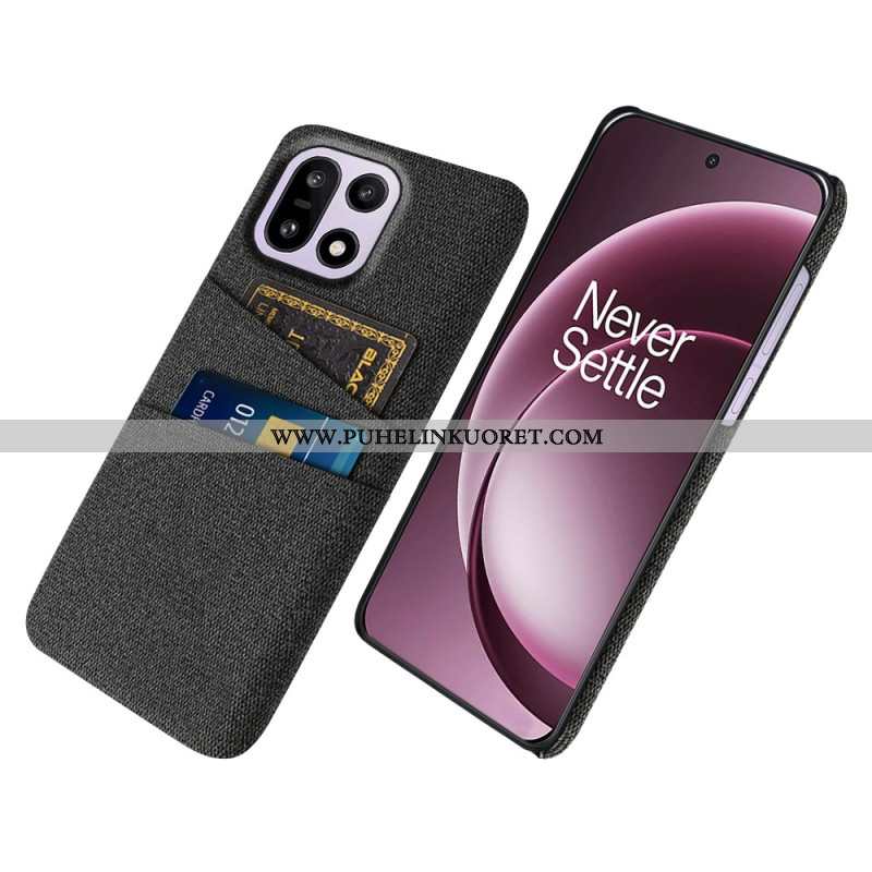 Kuori Oneplus 15 Kangaskorttikotelo