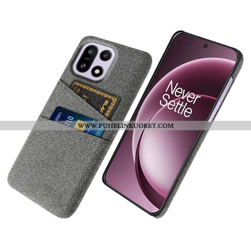 Kuori Oneplus 15 Kangaskorttikotelo