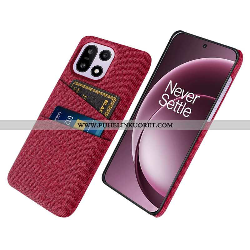 Kuori Oneplus 15 Kangaskorttikotelo
