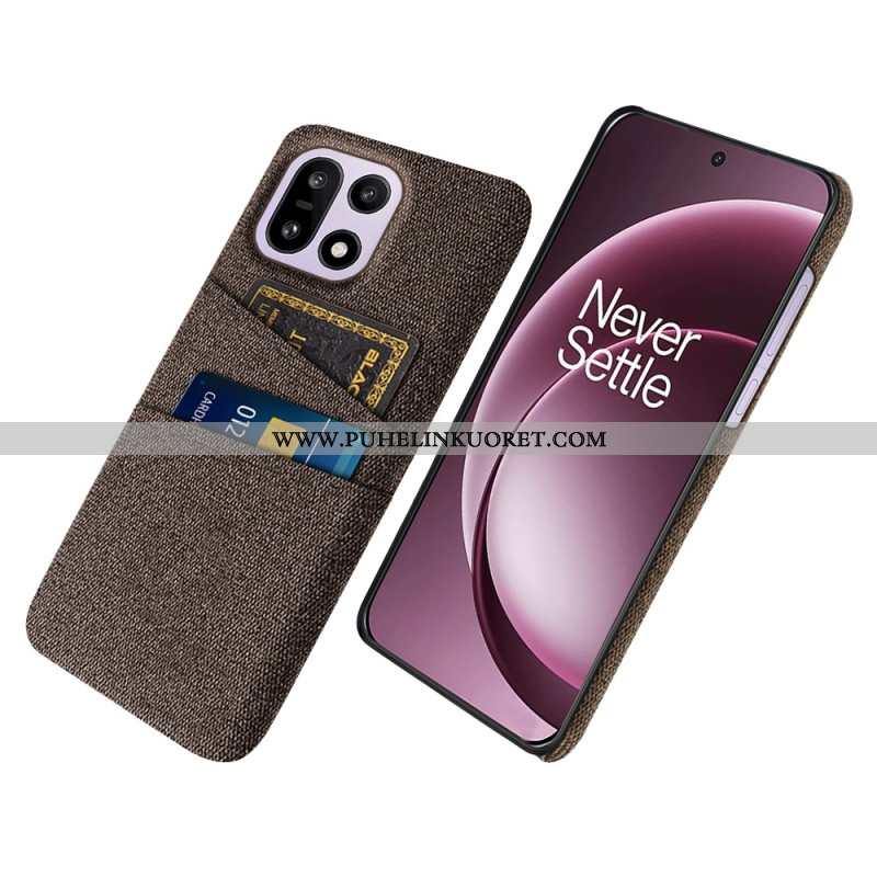 Kuori Oneplus 15 Kangaskorttikotelo