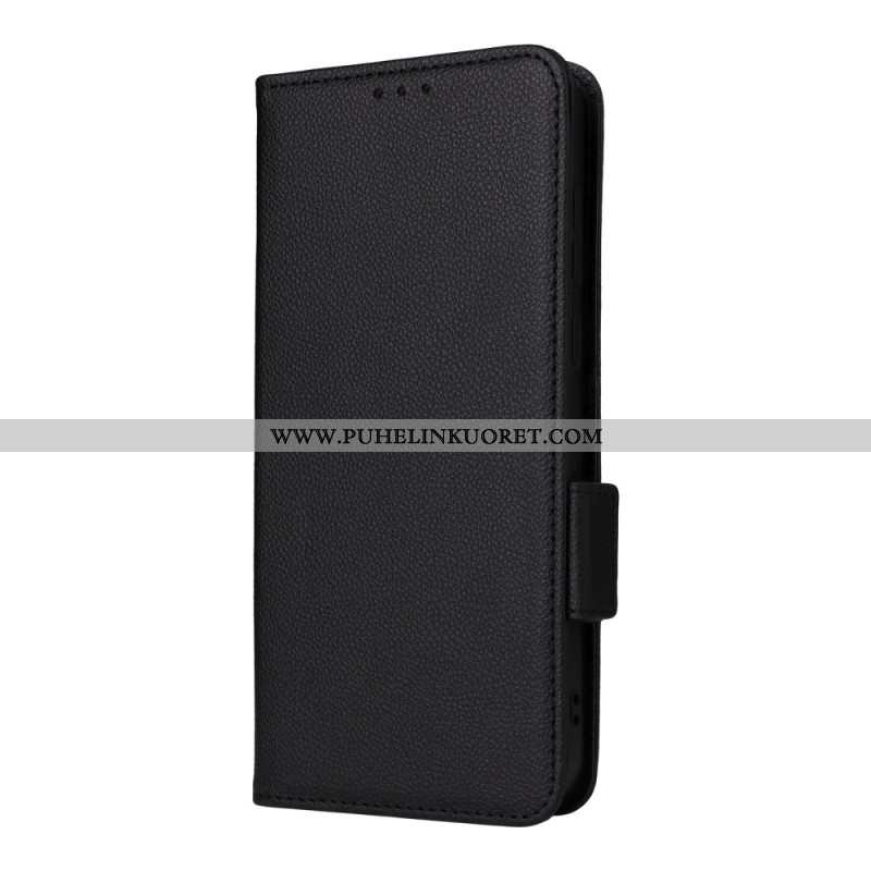 Kotelot Oneplus 15r Puhelinkuoret Litsikuvioinen Tekonahka Hihnalla